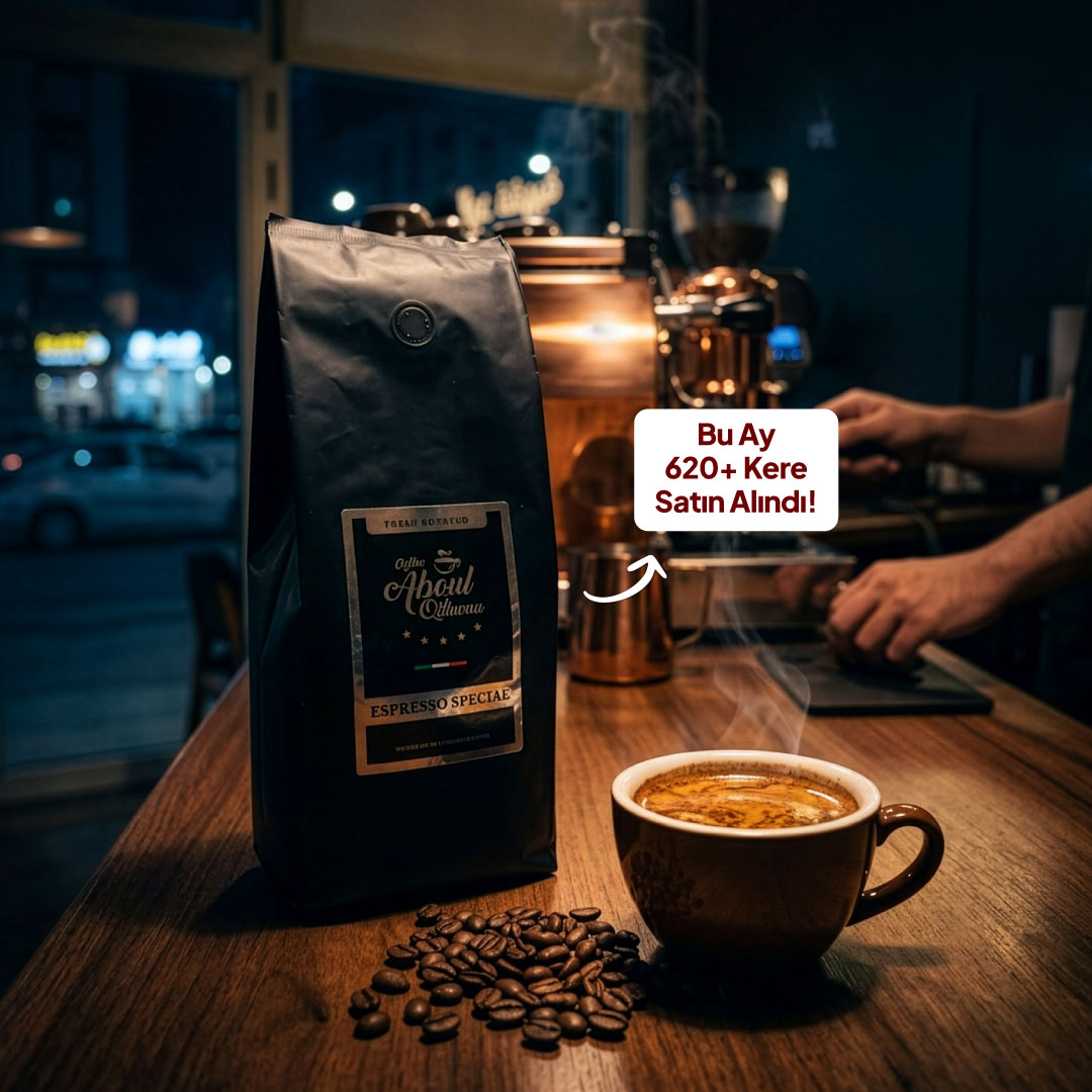 Aboul Qahwaa Espresso Special - 1kg. - Görsel 4