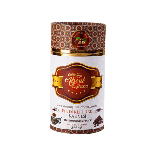 Aboul Qahwaa Fındıklı Türk Kahvesi - Hediyelik Silindir Kutu 250gr.