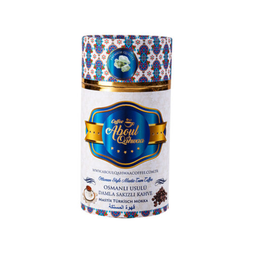 Aboul Qahwaa Damla Sakızlı Türk Kahvesi - Hediyelik Silindir Kutu 250gr.