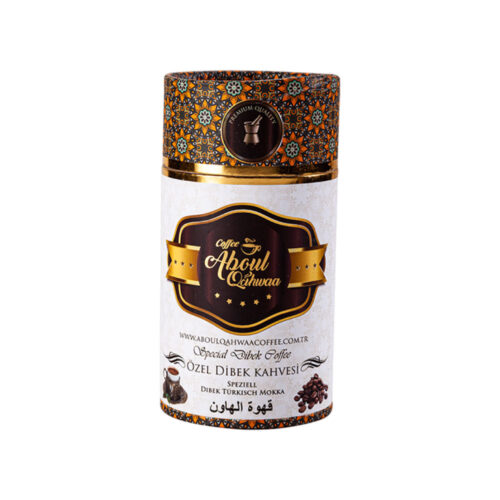 Aboul Qahwaa Özel Dibek Kahvesi - Hediyelik Silindir Kutu 250gr.