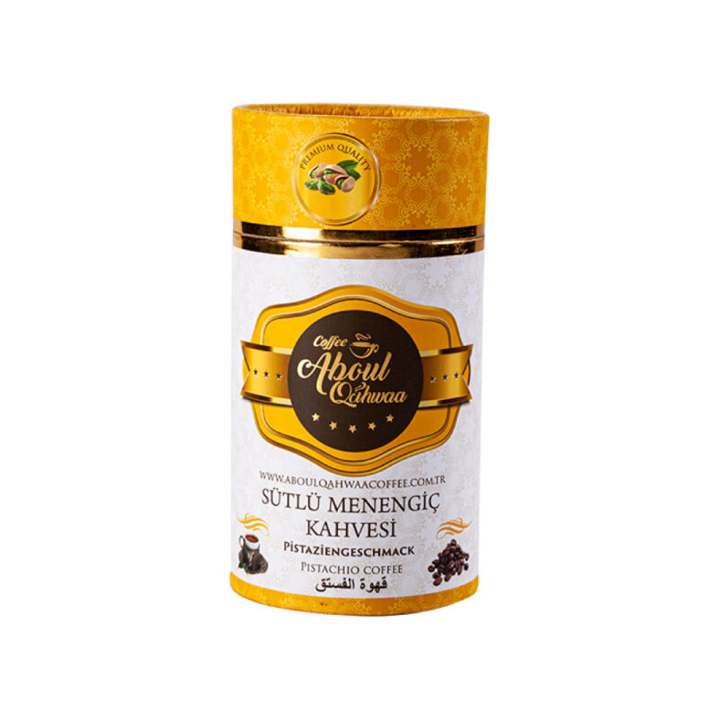 Aboul Qahwaa Sütlü Menengiç Kahvesi - Hediyelik Silindir Kutu 250gr.