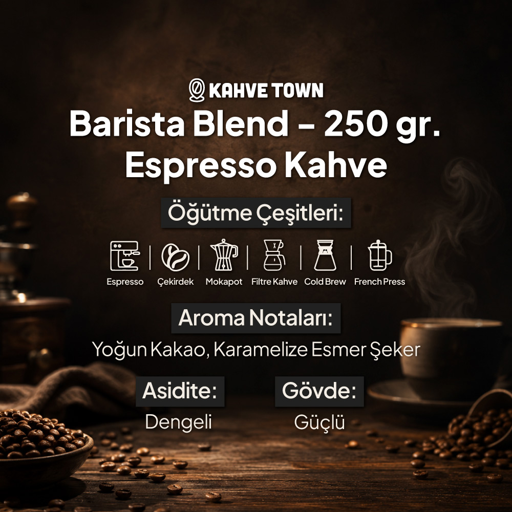Davidiop Barista Blend 250 gr. - Görsel 2