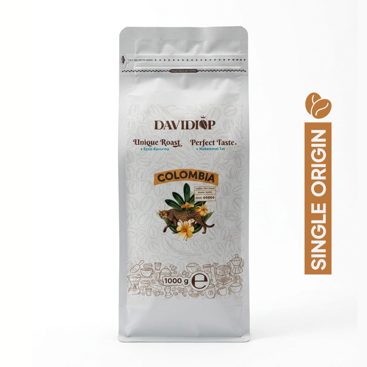 Davidiop Colombia Yöresel Kahve 1000 gr.